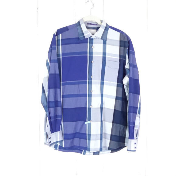 Tommy Bahama Shirt Mens SZ L Button Down Geometric Pattern Business Casual - Picture 1 of 13
